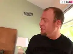 Hardcore Teengirl vernascht Papas besten Freund